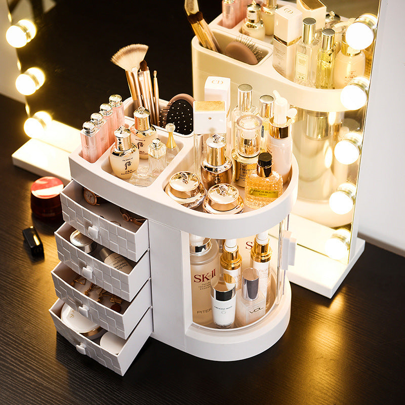 Fashion Acrylic Cosmetic Box Transparent Makeup Storage Drawer