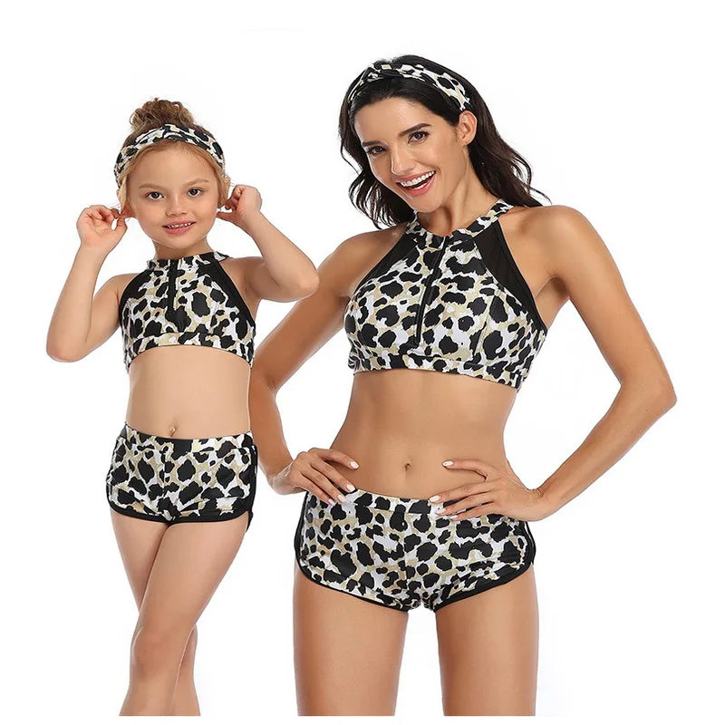 Summer Family Matching Swimsuit 2-Pcs Sets