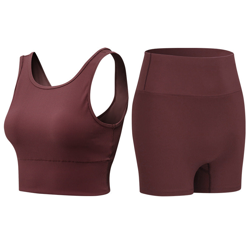 Women Yoga Sports Suit Running Two-piece Set