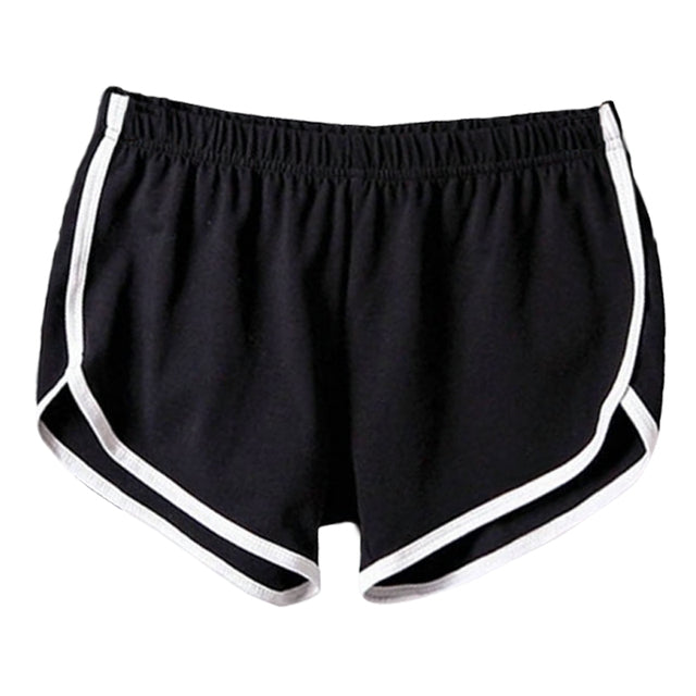 Female High Waist Pants Ladies Casual Fitness Sports Shorts