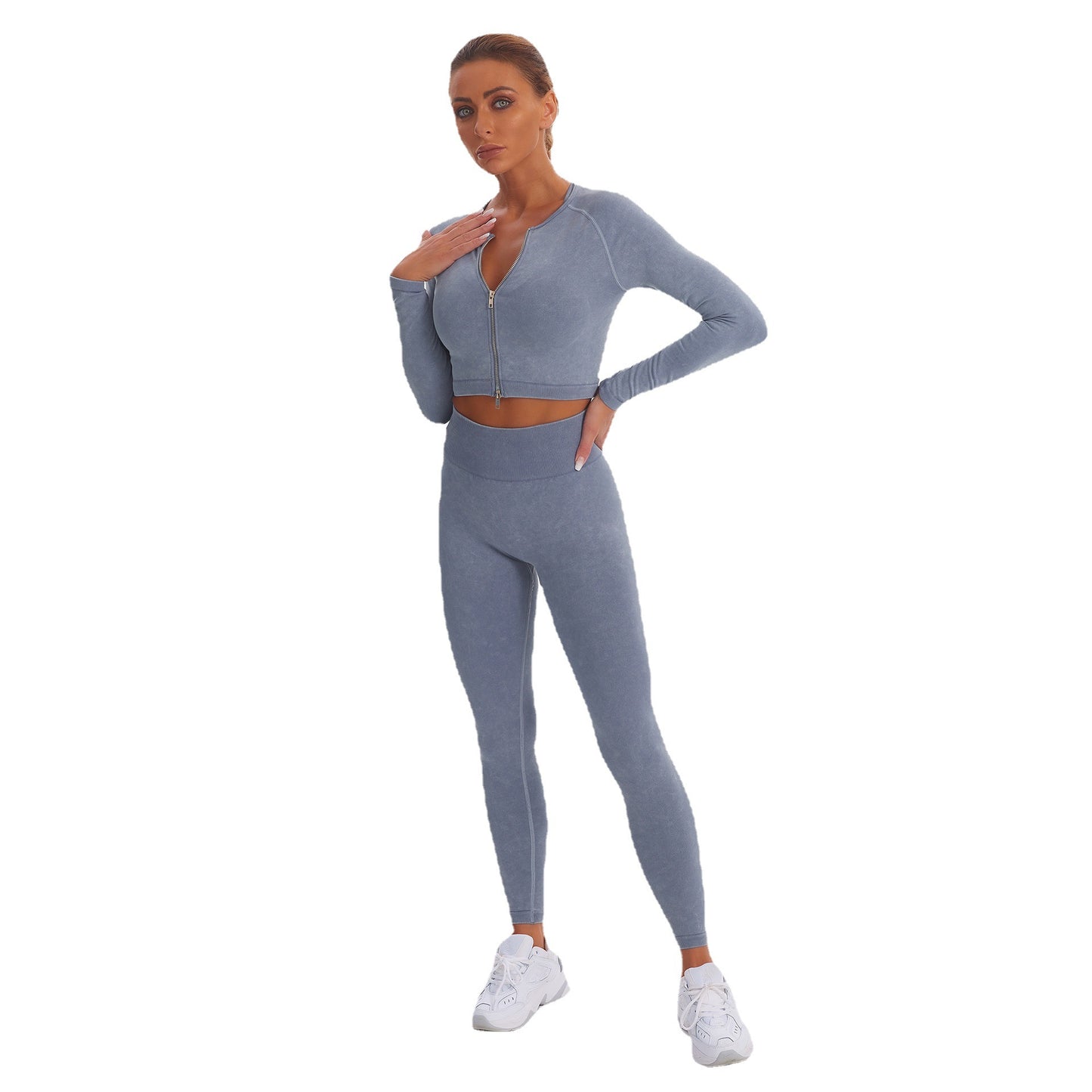 Kvinnor Träning Activewear Kläder Yoga Outfit Löpkläder Set 