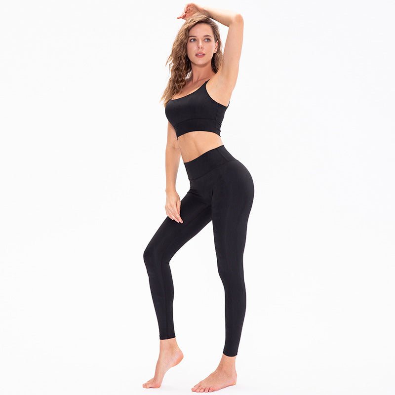 Women Yoga Set Suit Workout Tights Sports Pants Set