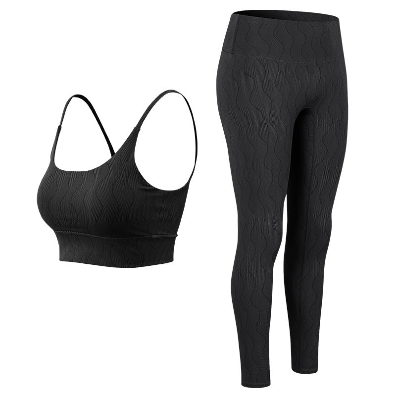 Women Yoga Set Suit Workout Tights Sports Pants Set