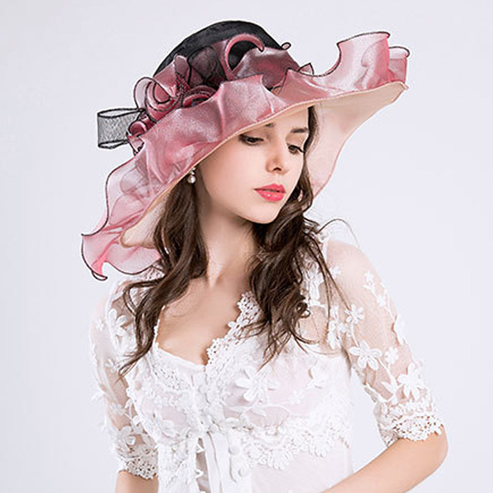 Silk / Organza Kentucky Derby Hat / Hats with 1 Wedding / Special Occasion / Party / Evening Headpiece