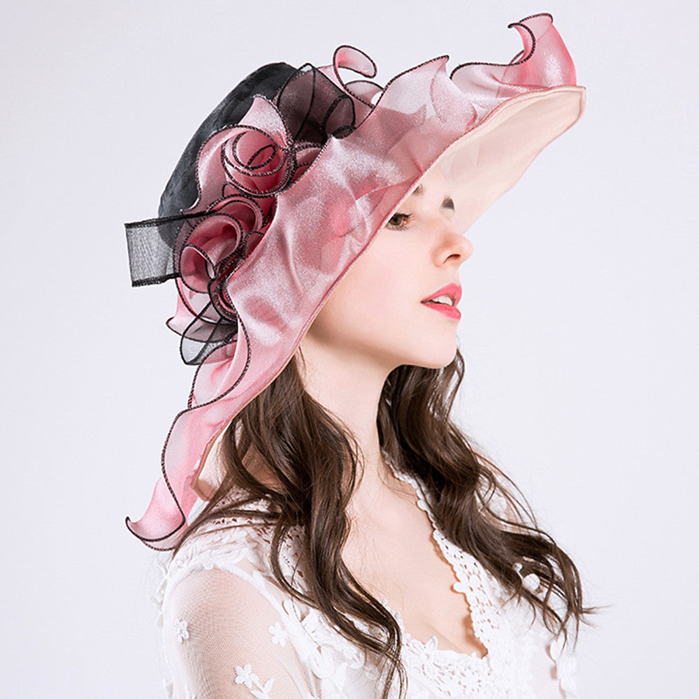 Silk / Organza Kentucky Derby Hat / Hats with 1 Wedding / Special Occasion / Party / Evening Headpiece