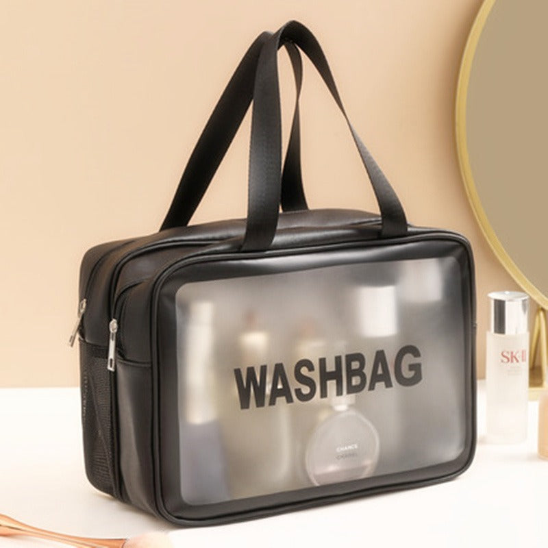 Storage Bag PVC Double Matte Portable Cosmetic Bag