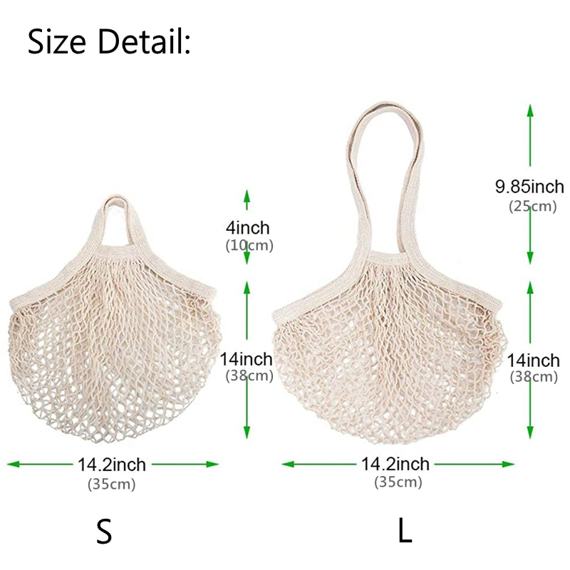 Reusable Shopping Bags Portable Net Bag Fruit Vegetable Storage