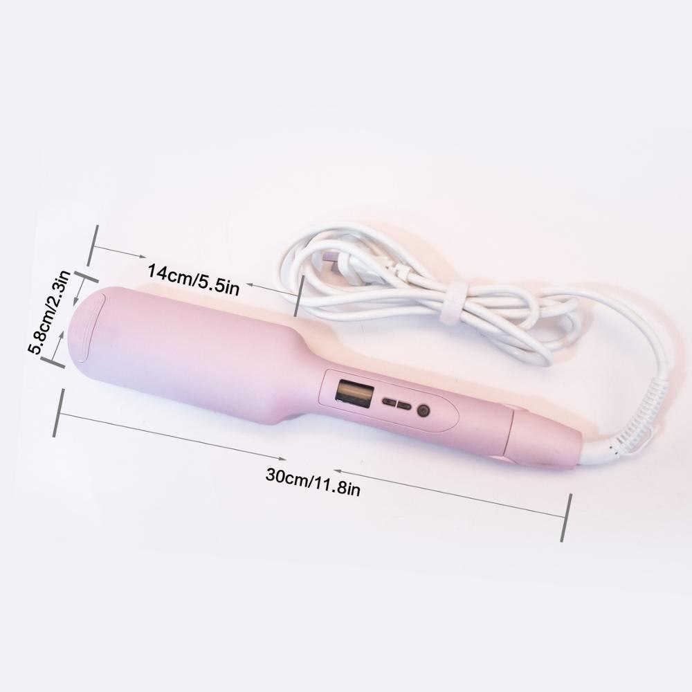 Ceramic Hair Waver Hair Curler 3 Barrels Big Wave Curling Tool