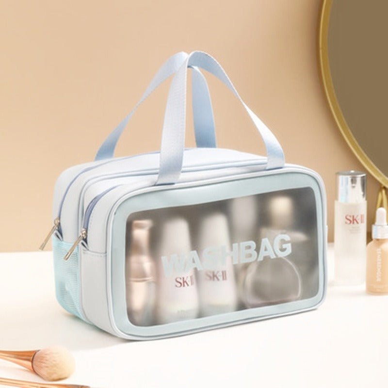 Storage Bag PVC Double Matte Portable Cosmetic Bag