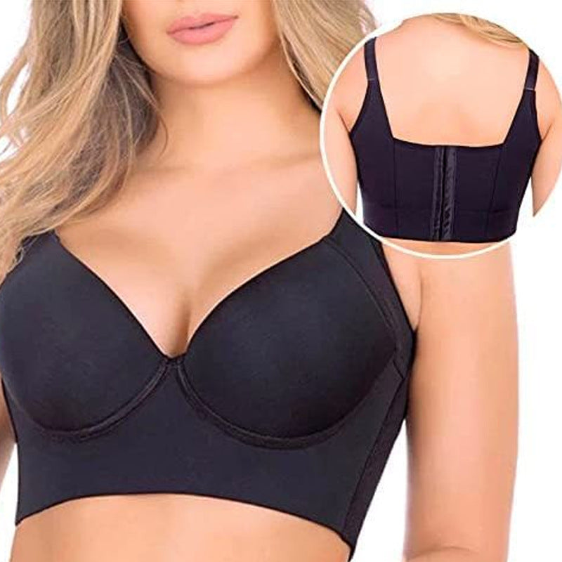 Plus Size Bra Seamless Underwear No Steel Ring Big Cup Bra