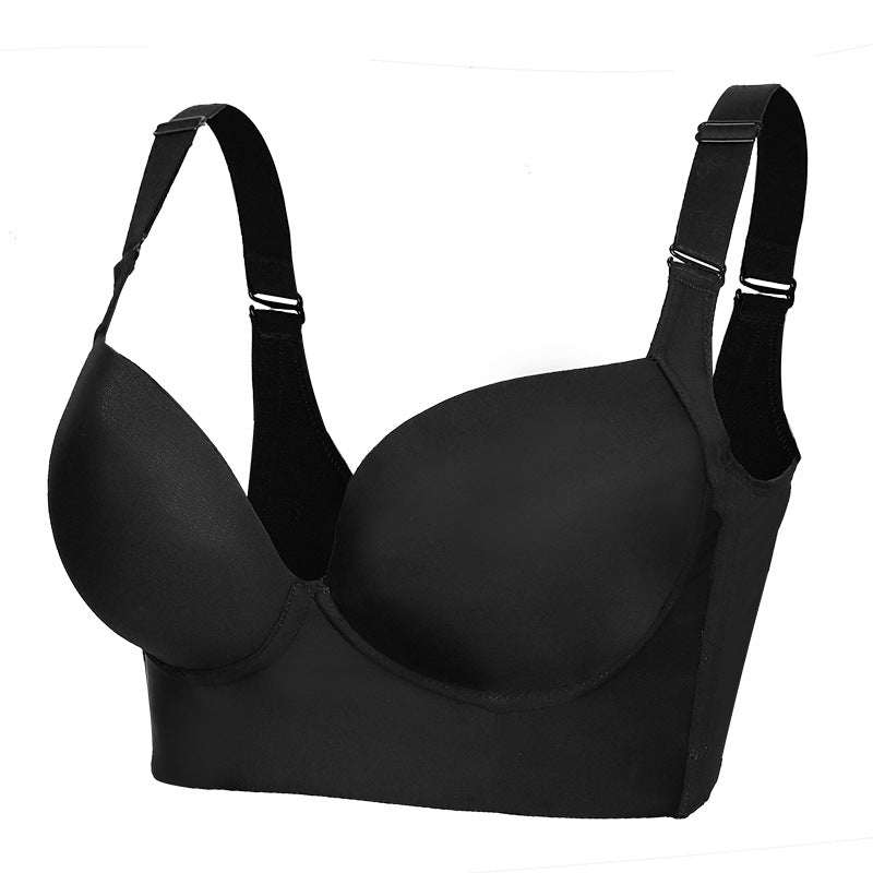 Plus Size Bra Seamless Underwear No Steel Ring Big Cup Bra