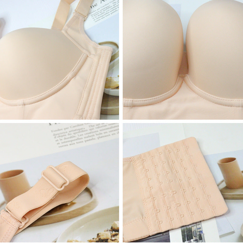 Plus Size Bra Seamless Underwear No Steel Ring Big Cup Bra