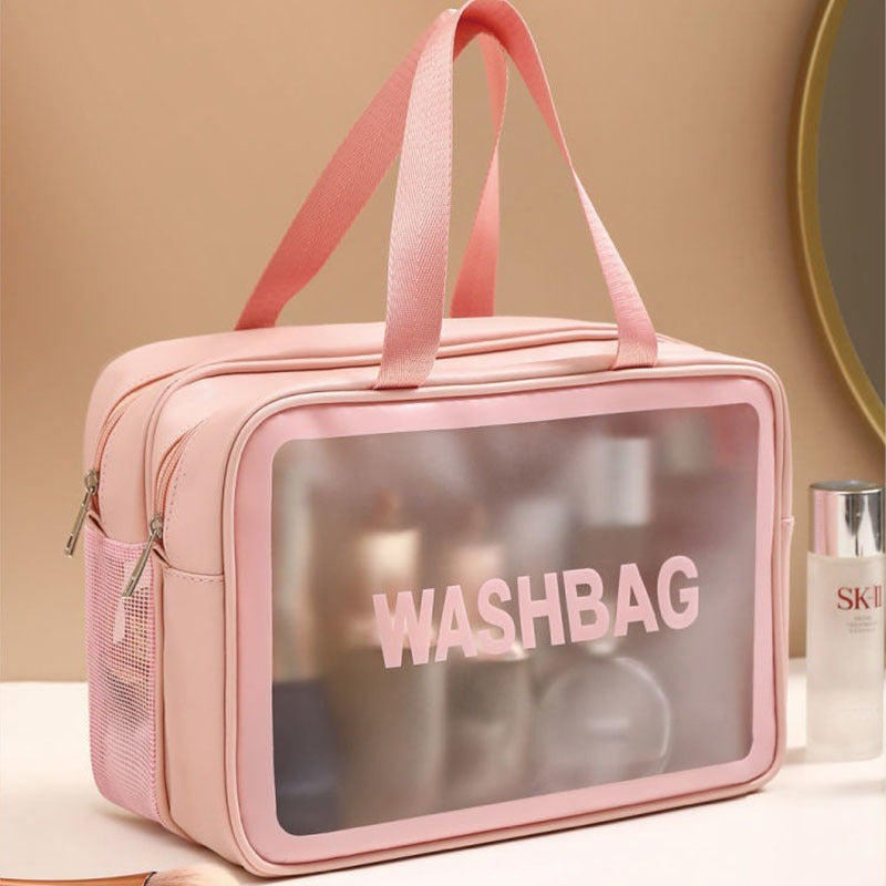 Storage Bag PVC Double Matte Portable Cosmetic Bag